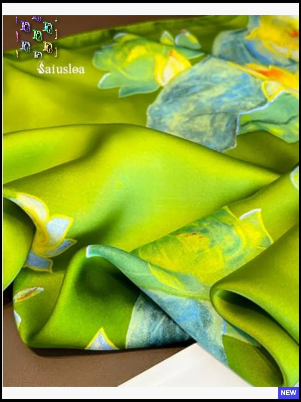 Silky Square Scarf Fashion Lightweight Versatile Neck Wrap Hair Bandana